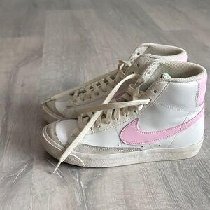 Nike Women's High-Top Sneakers -  Pink Size 7